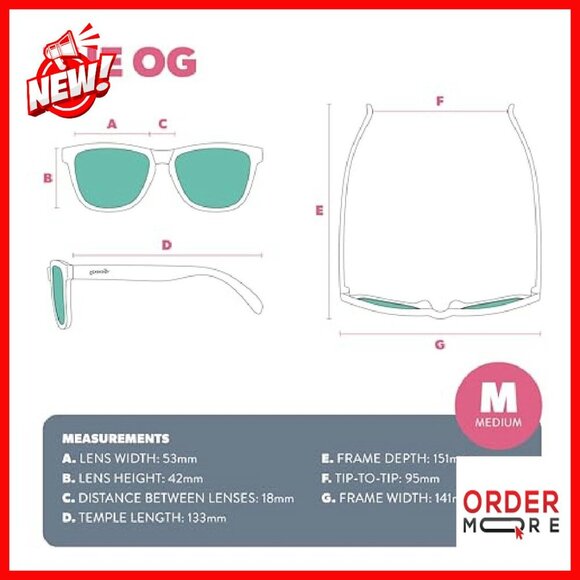 Polarized UV400 Sunglasses No Slip No Bounce Medium Fit